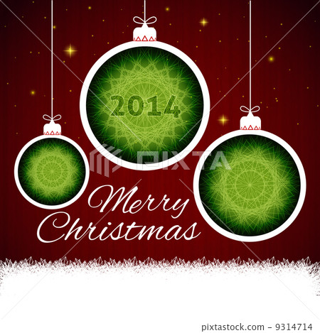 Christmas balls paper Christmas balls paper 9314714