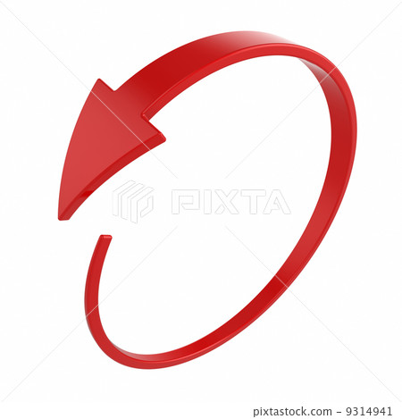 Red round arrow Red round arrow 9314941