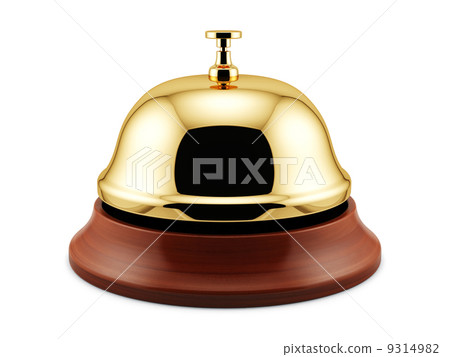 Golden reception bell 9314982