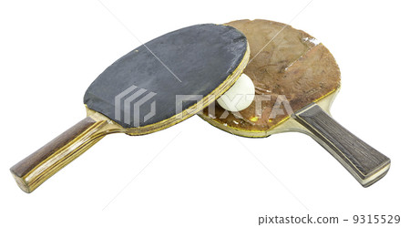 Old Two rackets for playing table tennis 9315529