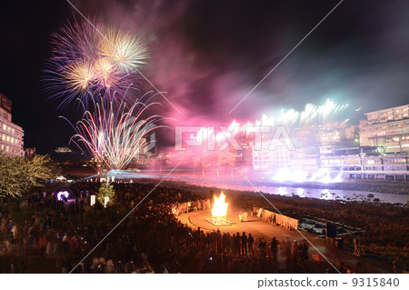 [岐阜縣下呂市]下呂溫泉煙花音樂劇 9315840