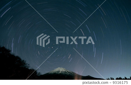 North Star and Mt. Fuji North Star and Mt. Fuji 9316175