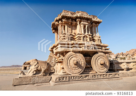 Chariot and Vittala temple Chariot and Vittala temple 9316813