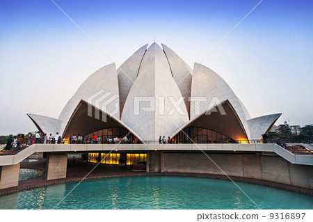 Lotus Temple 9316897
