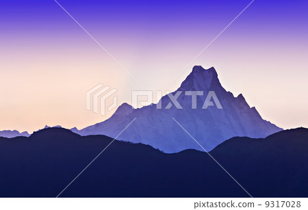 Sunrise in Himalaya 9317028