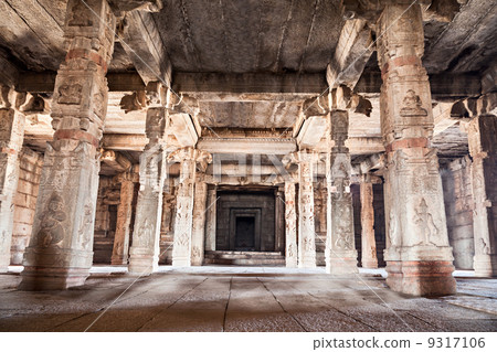 Inside hindu temple 9317106