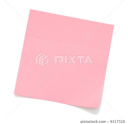 Pink Paper Note Pink Paper Note 9317320