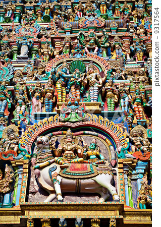 Relief of Menakshi Temple Relief of Menakshi Temple 9317564