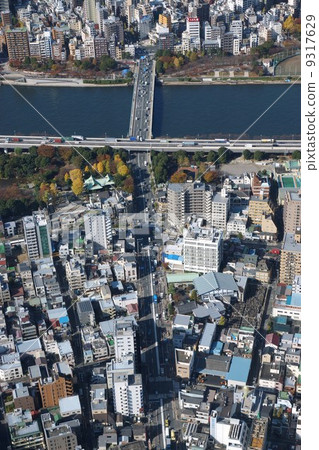 從東京天空樹看的東京風景 9317629