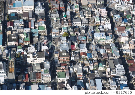 從東京天空樹看的東京風景 從東京天空樹看的東京風景 9317630