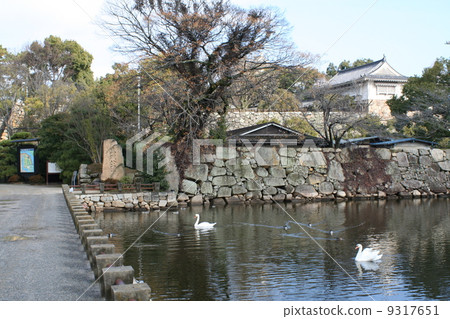 Moat of Okayama castle 9317651