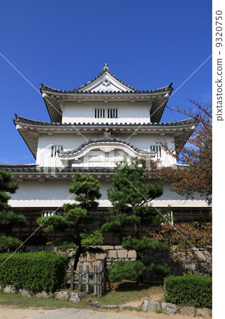 Kagawa prefecture Marugame city "Marugamei castle" castle tower (existing tower) 9320750