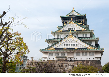 大阪城堡城堡塔 大阪城堡城堡塔 9321536