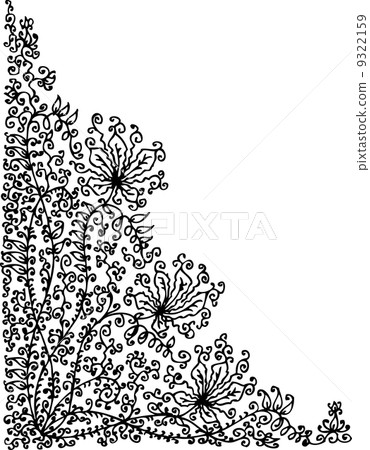 Refined Floral vignette LXIX 9322159