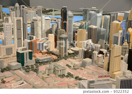 Singapore Diorama 9322352