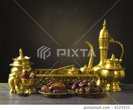 ramadan food also known as kurma , Palm dates 9323531