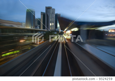 urban night traffic urban night traffic 9324259