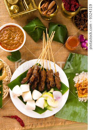 various malaysia food during hari raya ramadan festival 9324319