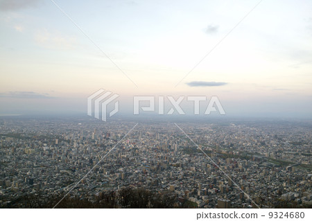 Scenery seen from Mt. Moiwa 9324680