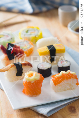 fresh sushi traditional japanese food fresh sushi traditional japanese food 9324826