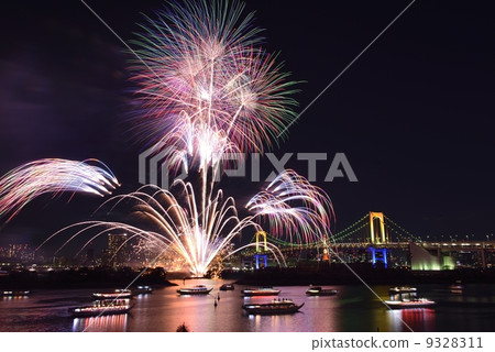 台場彩虹煙花 9328311