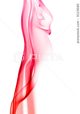 colorful smoke on white background 9329080