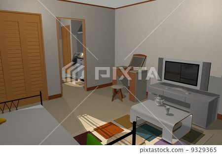 公寓出租在一個房間裡 公寓出租在一個房間裡 9329365