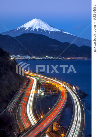 Fuji and the Tomei Expressway Fuji and the Tomei Expressway 9329683