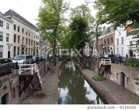 荷蘭烏得勒支運河街道 荷蘭烏得勒支運河街道 9330208