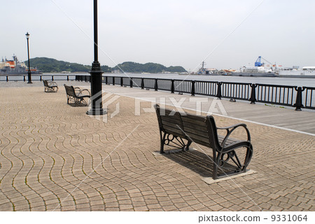 A park overlooking the sea A park overlooking the sea 9331064