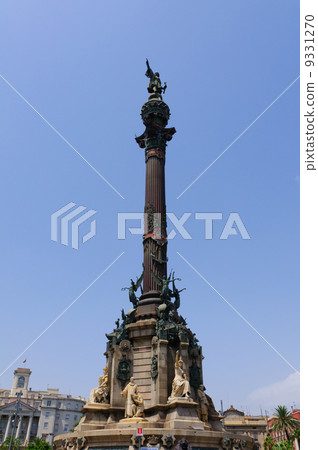 Statue of Spain Barcelona Columbus 9331270