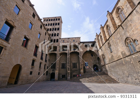 Spain square of King Barcelona Spain square of King Barcelona 9331311