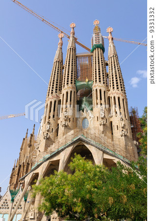 西班牙巴塞羅那聖家族教堂 9331332