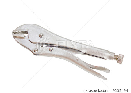 Locking Pliers With Closed Jaws. 9333494