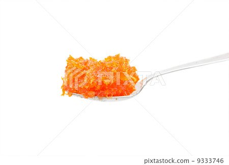 Otaheite gooseberry spread on white background. 9333746