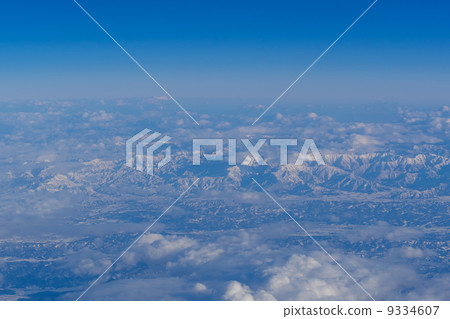 日本阿爾卑斯山空 9334607