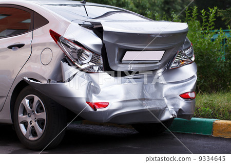 Big dent on car 9334645