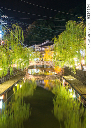 夜晚的城崎溫泉 9336194