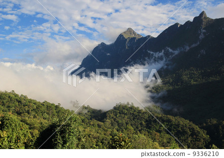 Mountain range in Chiang Mai, Thailand ( Doi Luang, Chiang Dao, Mountain range in Chiang Mai, Thailand ( Doi Luang, Chiang Dao, 9336210