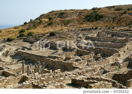 Ancient ruins of Kamiros, Rhodes - Greece Ancient ruins of Kamiros, Rhodes - Greece 9339282
