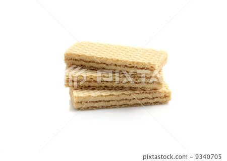 wafers isolated in white background 9340705