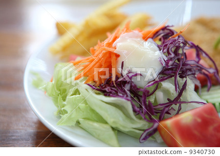 salad in close up salad in close up 9340730