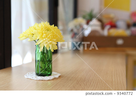 yellow flower in jar yellow flower in jar 9340772