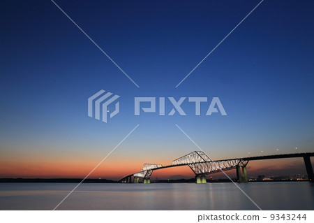 Tokyo Gate Bridge Evening Scenery 9343244