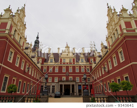 世界遺產德國Muskau公園新城堡 世界遺產德國Muskau公園新城堡 9343641