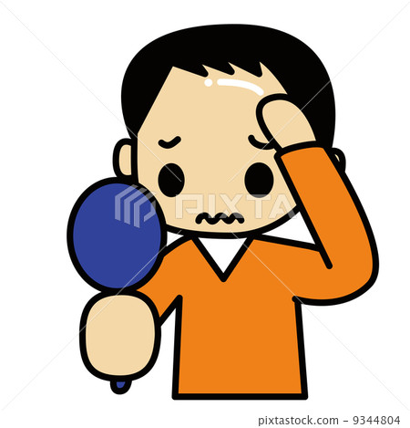 關心頭髮稀疏的男士 關心頭髮稀疏的男士 9344804