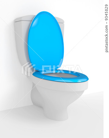 Toilet bowl, with the closed seat Toilet bowl, with the closed seat 9345829