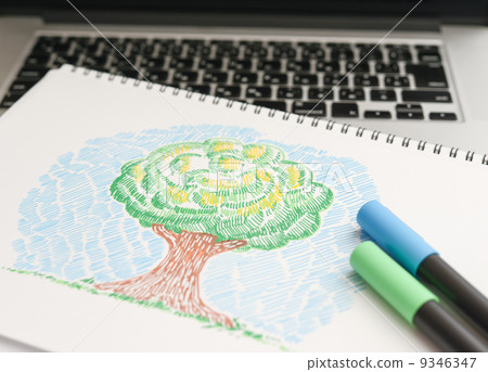 Tree illustration 9346347