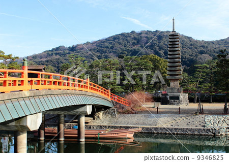 Kyoto Ujiji Ten Miken's Stone Pagoda 9346825