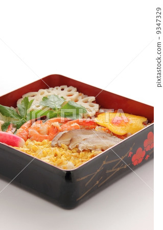 Chirashi壽司用什塔克菇 Chirashi壽司用什塔克菇 9347329